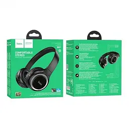 Навушники Bluetooth Hoco W41 Charm BT headphones Black - мініатюра 2