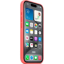 Чохол Apple Silicone Case with MagSafe для iPhone 15 Pro Guava (MT1G3ZM/A) [92952] - мініатюра 3