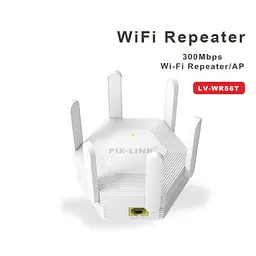 WiFi ретранслятор PIX-LINK LV-WR56T підсилювач сигналу вай фай роутера White (18895) - мініатюра 3