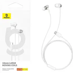 HF Baseus Encok CZ11 Type-C +мікрофон white (A00164300213-Z1) - мініатюра 5