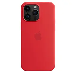 Чохол Silicone Case з MagSafe для Apple iPhone 14 Pro Max (Product Red) ААА [72715] - мініатюра 5