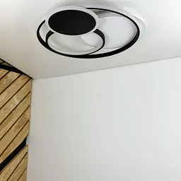 Світильник LED smart SPINER+пульт 100W чорний круг Violux ( 220515 ) - мініатюра 2