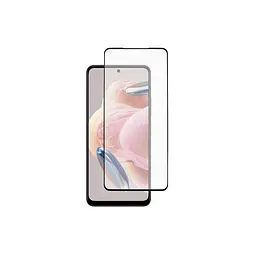 Скло захисне Dengos Full Glue Xiaomi Redmi Note 12 4G (black) (TGFG-274) - мініатюра 2