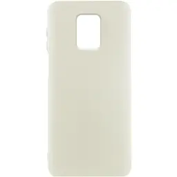 Чохол Silicone Cover Ummi Lakshmi (AA) для Xiaomi Redmi Note 9s / Note 9 Pro / Note 9 Pro Max Білий / White