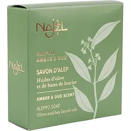 Алеппське мило Najel Aleppo Soap Amber & Oud Scent з амброю та удом 150 г