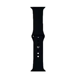 Ремінець Apple Watch Silicone 42/44/45/46/49 мм Чорний L (18) - мініатюра 2