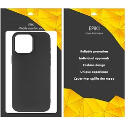 Чохол Epik TPU Black для Apple iPhone 12 Pro Max 6.7" Чорний - мініатюра 3
