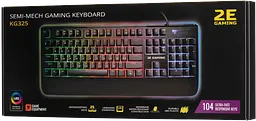 Клавіатура 2E Gaming KG325 RGB Black (2E-KG325UB) - мініатюра 2