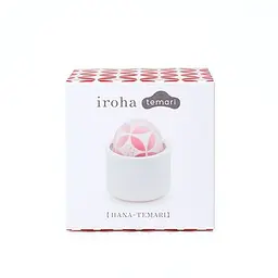 Вібратор Iroha TEMARI Hana Потужний -кулька з 6 режимами вібрації, 7.1х6.1 см червоний - мініатюра 3