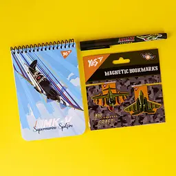 Набір канцелярії №3 Yes Military 3 предмети (450150) - мініатюра 3