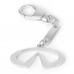 Срібний брелок Infiniti (Інфініті) (9015) - мініатюра 1