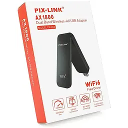 Бездротовий мережний адаптер Voltronic Wi-Fi6-USB LV-UAX02, 802.11 a/b/g/n, 1800Mbps, Box - мініатюра 5