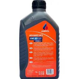 Моторна олива Aminol Advance AC2 15W40 1л (AM164943) - мініатюра 2
