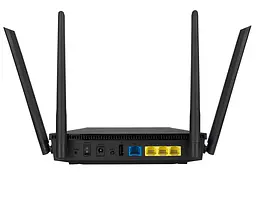 Роутер Asus RT-AX1800U, Black, WiFi 6 (2.4GHz до 574 MB/s / 5GHz до 1201 MB/s), 3xGLan, 1xGWan, 1xUSB2.0, 4 зовнішніх антен - мініатюра 3