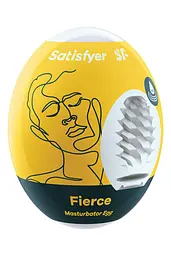Мастурбатор-яйце Satisfyer Single Fierce, 7х5.5 см (жовтий)