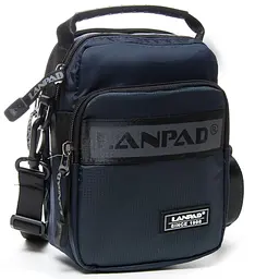 Чоловічі сумки планшет на плече Lanpad LAN82005 Синя