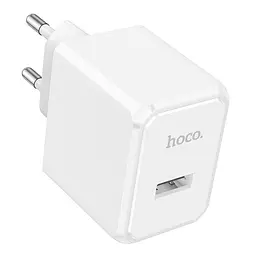 Мережевий зарядний пристрій Hoco CS11A Ocean single port charger білий