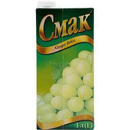 Сік Смак Виноградний 1 л - мініатюра 4