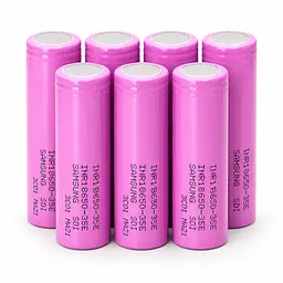 Аккумуляторы Samsung 35E 18650 3500 mAh Li-Ion 3.7V набор 7 штук, литий-ионная батарея для электроники и аккумуляторных сборок