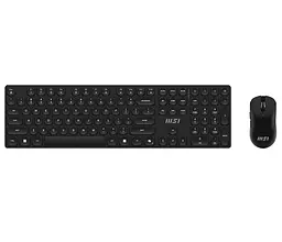 Комплект (Клавіатура та миша) MSI K210 Black (FORGE K210 W COMBO UA)