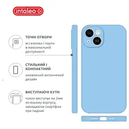 Чохол до мобільного телефона Intaleo SoftShell Apple iPhone 14 Plus Light Blue (1283126567957) - мініатюра 4