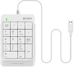 Цифрова клавіатура (Numpad) A4Tech Fstyler Numeric Keypad FK13P Білий