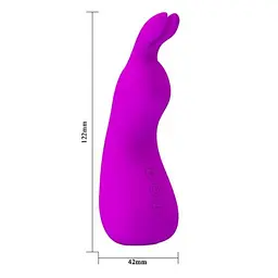 Вібратор Pretty Love Nakki Massager Purple - мініатюра 5