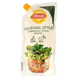 Майонез Olkom Provensal style 67%, 295 г (876028)