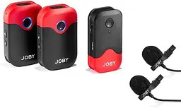 Бездротова мікрофонна система Joby Wavo Air 2.4 ГГц з двома передавачами для камер і смартфонів