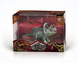 Фигурка динозавра серого цвета, окно-коробка, Dino Toys 54623