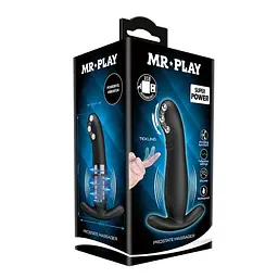 Вібромасажер простати LyBaile Mr.Play Vibrating Tickling, 12.7 см чорний - мініатюра 8