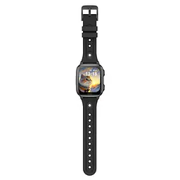 Смарт годинник-телефон дитячі Wonlex CT23 з відеодзвінком WI-FI GPS SIM-карта Black (18356) - мініатюра 4