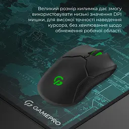 Килимок для мишки GamePro MP275M Black (MP275M) - мініатюра 9