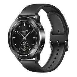 Безель металевий Sikai для смартгодинника Xiaomi Watch S3/S4 Automatic Topic Recognition Black - мініатюра 2