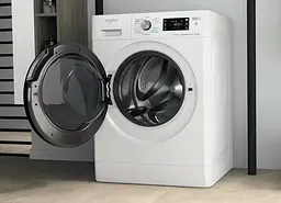 Прально-сушильна машина Whirlpool фронтальна 9(7) кг 1600 A+ 60 см дисплей пара інвертор білий - мініатюра 4