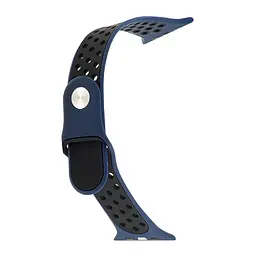Ремінець Nike Sport Apple Watch 42/44/45/46/49 mm Midnight Blue Black