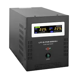 ДБЖ LogicPower LPY-B-PSW-6000VA/4200Вт 48В з правильною синусоїдою, 10/20А - мініатюра 3