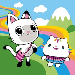 Картина за номерами Santi Gabby Dollhouse. Kitten friends 25х25 см (955655)