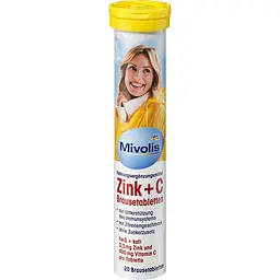 Вітамін Mivolis ZINK + C 20 таблеток