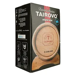 Винний напій Таїрово Вишнева Насолода червоний напiвсолодкий bag-in-box 10 л - мініатюра 2