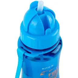 Пляшечка для води Kite Hot Wheels HW24-399, 350 мл синя (HW24-399) - мініатюра 2