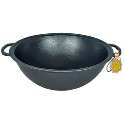 Котел чавунний My-dishes 340мм x 8л татарський (6.6кг) без кришки