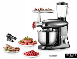 Кухонний комбайн Mozano планетарний Kitchen Assistant 6 в 1 3200 Вт чаша 6.2 л - мініатюра 7