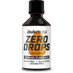 Замінник харчування BioTech Zero Drops, 50 мл - Карамель