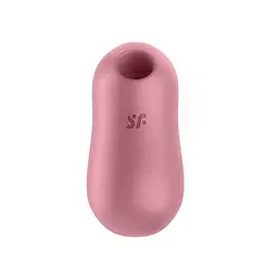 Стимулятор Satisfyer Cotton Candy Light Red Милий вакуумний, 8.6х4.2 см рожевий - мініатюра 5