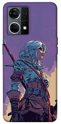 TPU чохол Demsky The witcher ciri для Oppo Reno 7 4G
