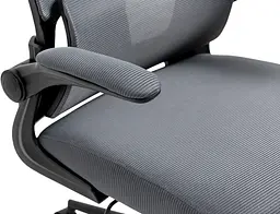 Офісне крісло GT Racer X-5728, чорно-сіре (X-5728 Black/Gray) - мініатюра 6