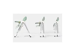 Стільчик-шезлонг для годування 2 в 1 Kidilo BabyChair Z901 Green - мініатюра 4