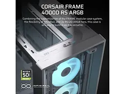 Корпус Corsair FRAME 4000D RS ARGB (CC-9011297-WW) - миниатюра 2