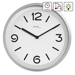 Годинник настінний Technoline WT7400 Silver (WT7400), Сріблястий - мініатюра 2